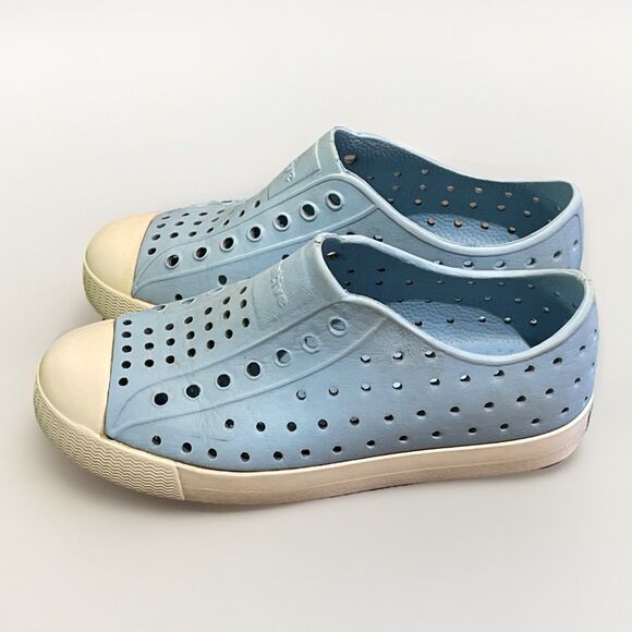 Native Shoe Blue Jefferson Waterproof Sneaker Shoes Unisex Kids Size C13 - Picture 3 of 10